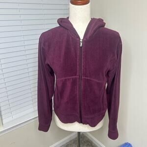 Patagonia Women's Size Small Fleece Cranberry Jacket Hood Zip Up
